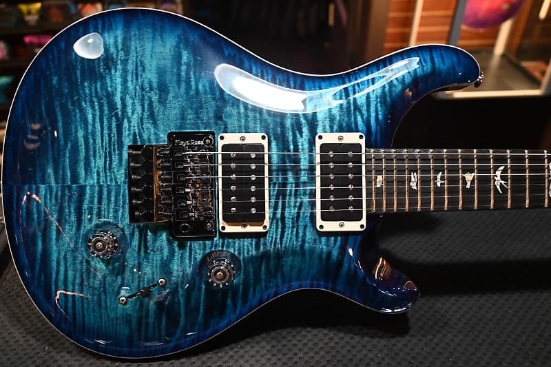 

Электрогитара PRS Custom 24 Floyd 10-Top - Cobalt Blue #8548