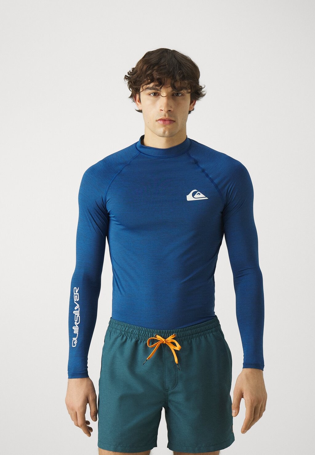 

Рубашка для серфинга Everyday Upf50 Quiksilver, цвет monaco blue heather