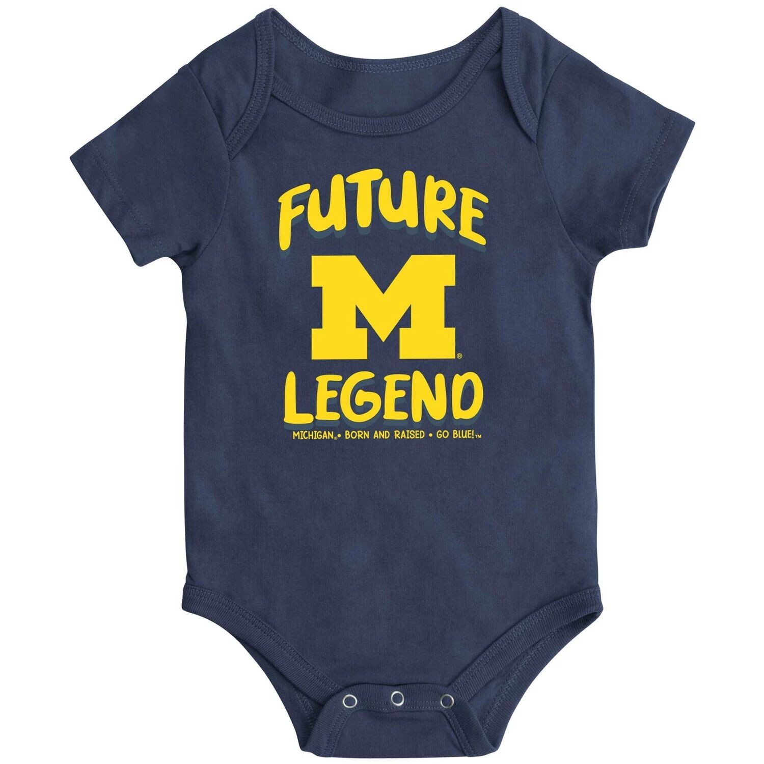 

Темно-синее боди Colosseum Michigan Wolverines Core для новорожденных и младенцев Colosseum