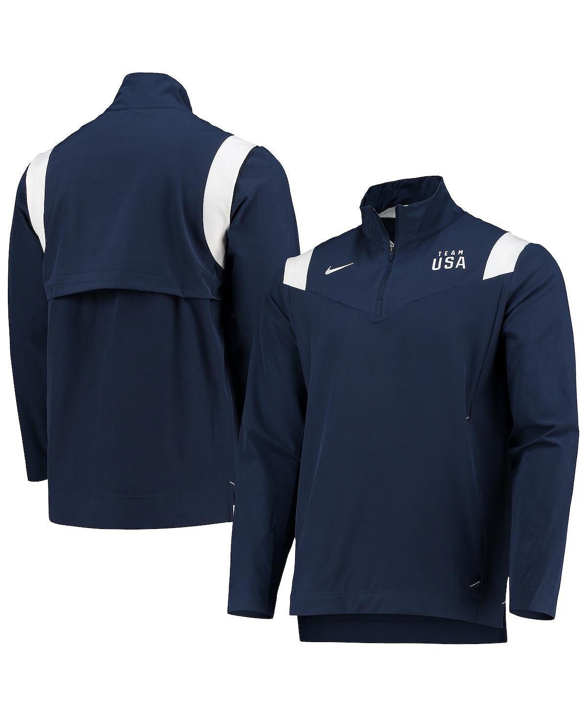 

Мужская полевая куртка Navy Team USA на молнии на четверть Nike