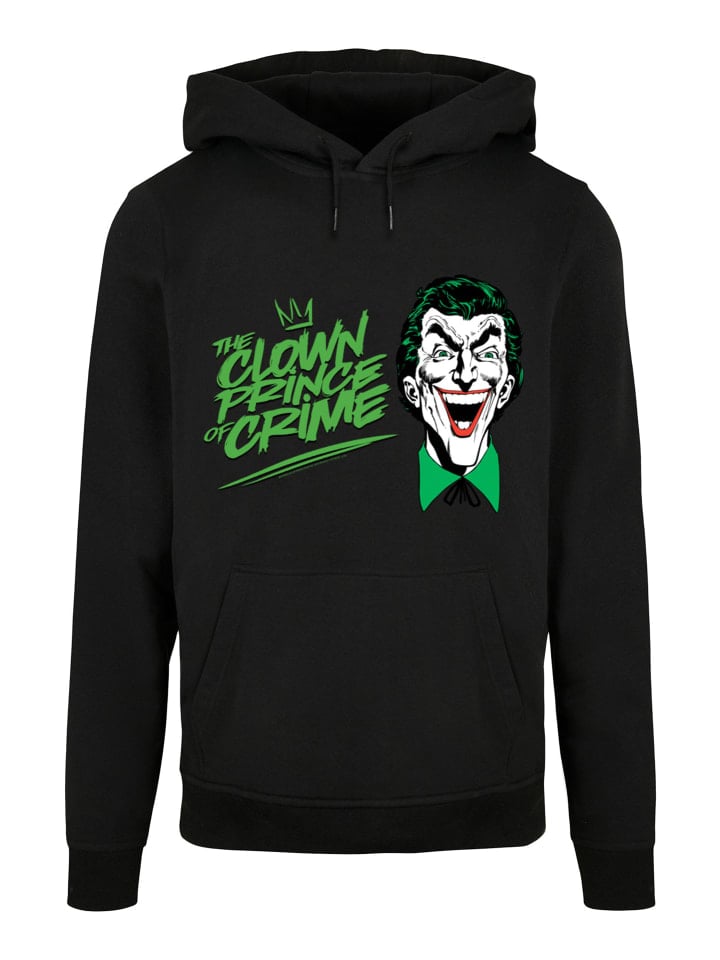 

Пуловер F4NT4STIC Basic DC Comics Batman Joker Clown Prince Of Crime, черный