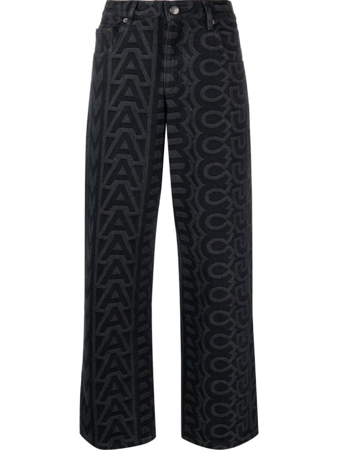 Marc Jacobs прямые джинсы The Monogram, черный