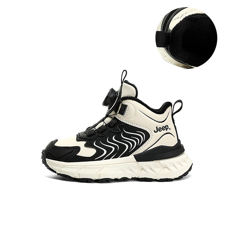

Кроссовки Jeep Kids Lifestyle Shoes Kids Mid-top White, белый/черный
