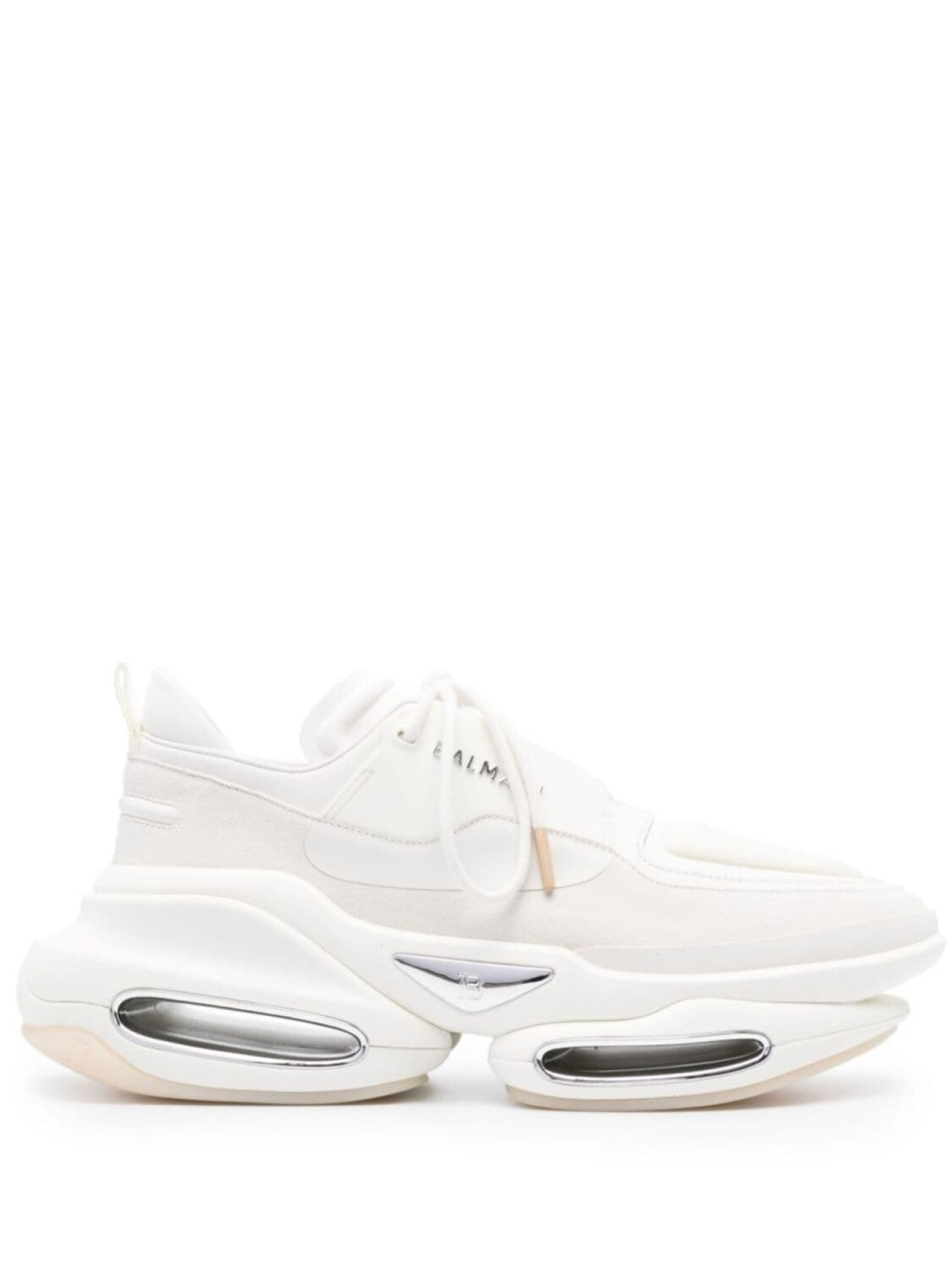 

Кроссовки Balmain B-Bold Platform, белый/черный