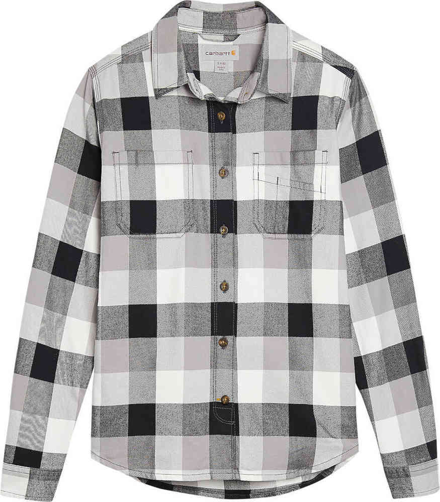 цена Женская фланелевая рубашка Hamilton Carhartt, белый/черный/серый
