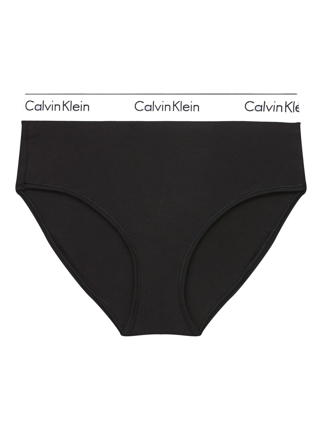 

Хлопковые трусы бикини с высокой талией Calvin Klein Modern, черные