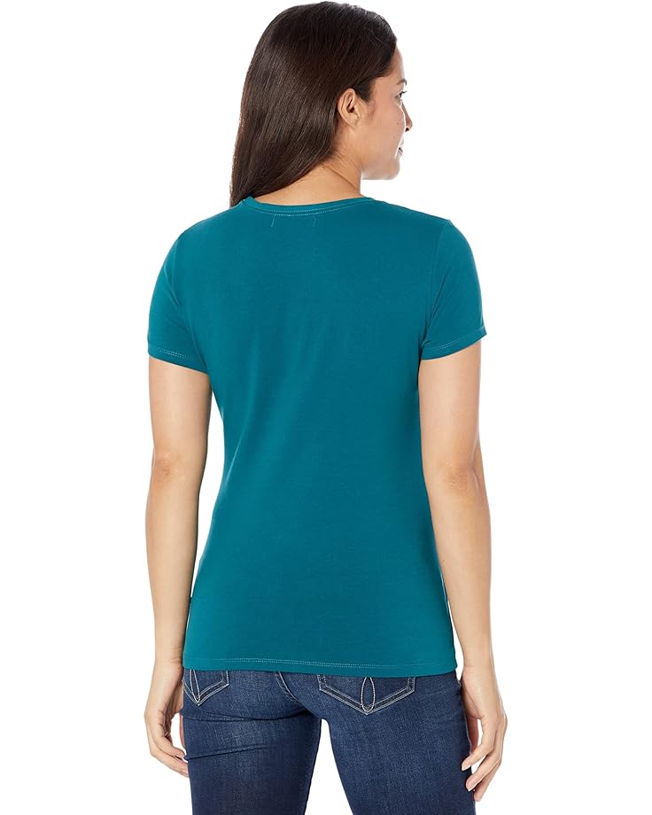 

Футболка U.S. POLO ASSN. Stretch Crew Neck Tee, цвет Hudson Teal