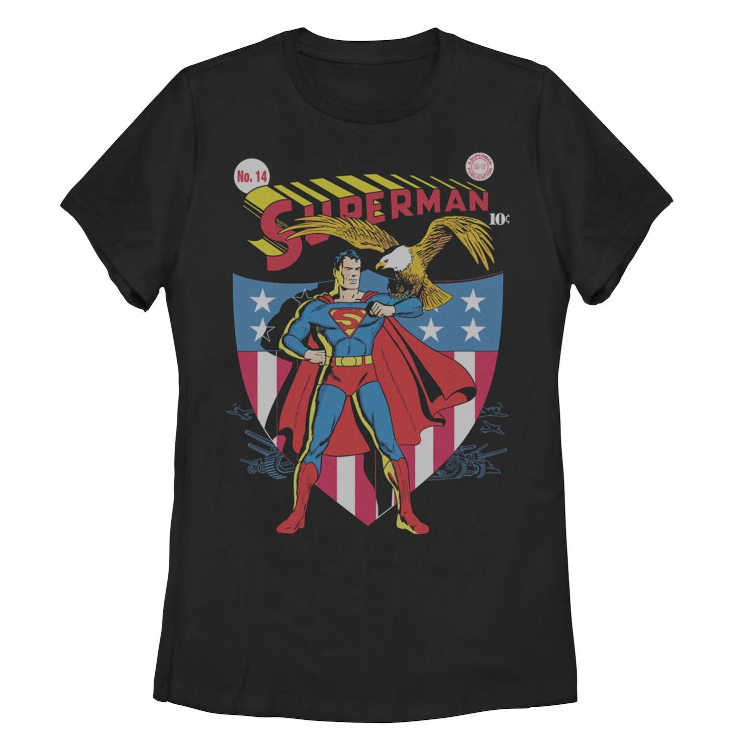 

Детская футболка с плакатом DC Comics Superman All American Eagle Licensed Character