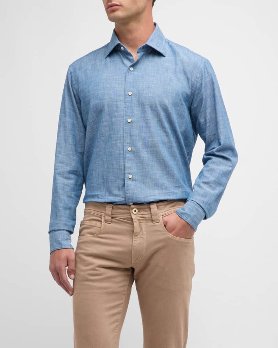 

Мужская спортивная рубашка с японской кромкой Peter Millar