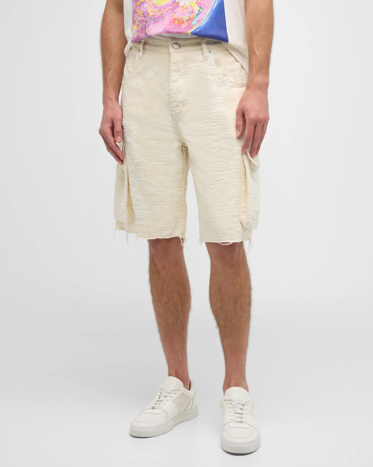 

Мужские жаккардовые шорты карго PURPLE, цвет Jacquard Cargo