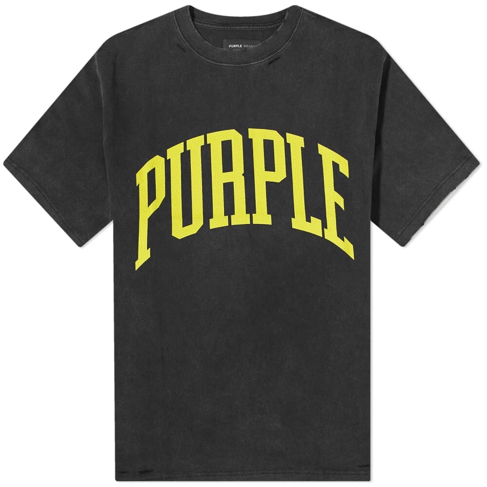 

Футболка из плотного джерси Purple Brand, черный