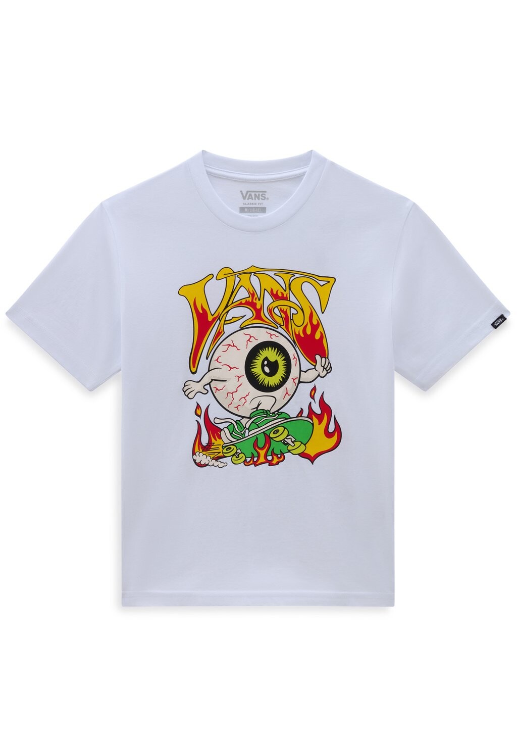 

Футболка с принтом EYEBALLIE Vans, цвет white