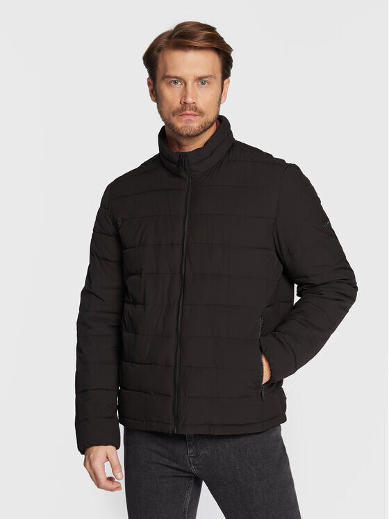 

Пуховик стандартного кроя Dkny, черный