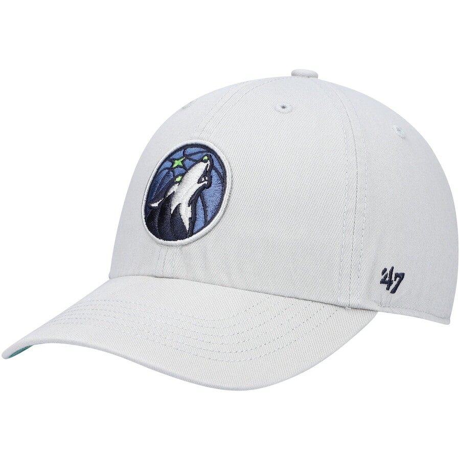 

Бейсболка 47 Minnesota Timberwolves, серый