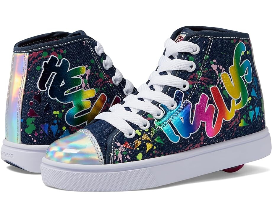 

Кроссовки Heelys Heelys Veloz Sneaker, цвет Denim/Rainbow/Multi