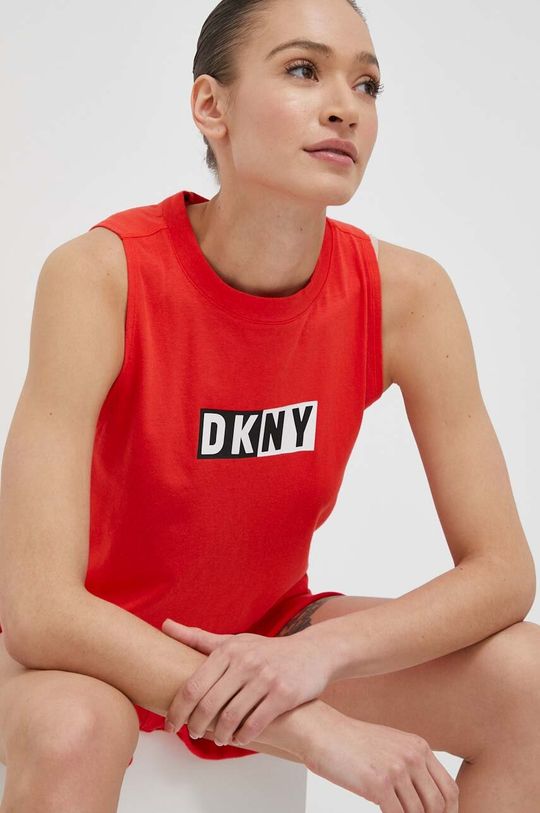 

Хороший топ DKNY, красный