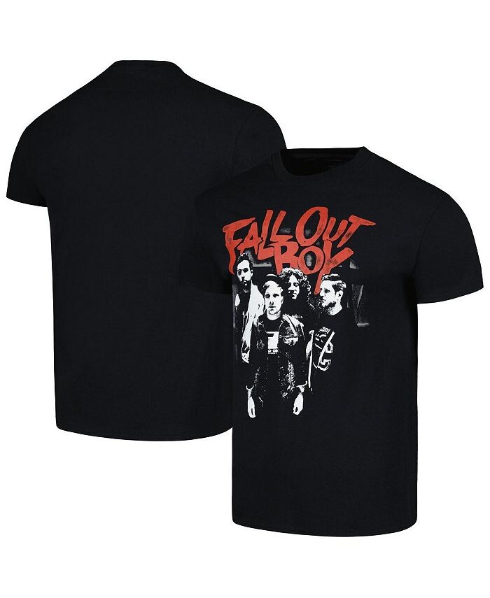 

Мужская черная футболка Fall Out Boy Manhead Merch, черный