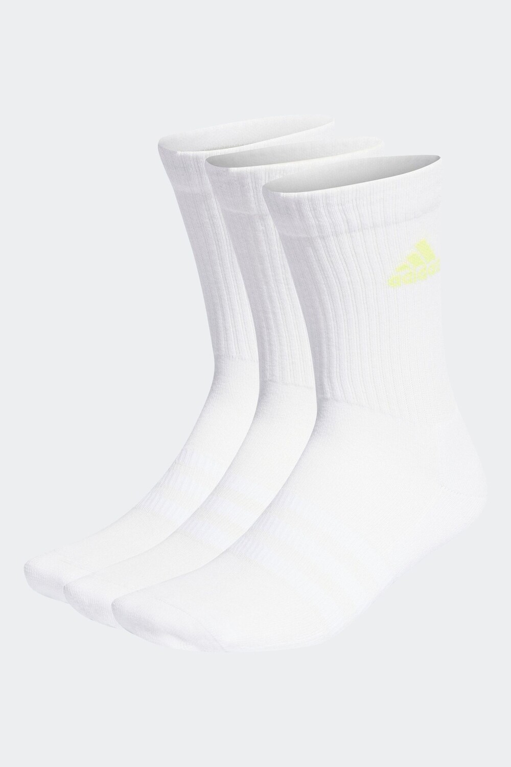 

Комплект из 3 пар носков для взрослых на мягкой подошве adidas, белый