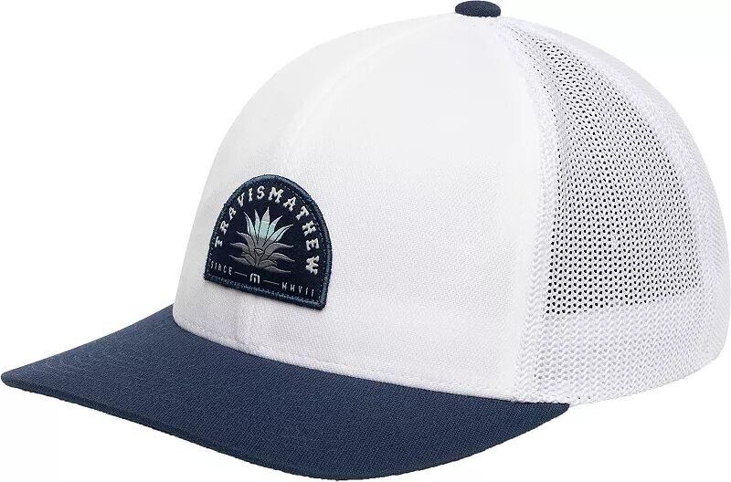 

Мужская кепка для гольфа TravisMathew El Torro Snapback, белый