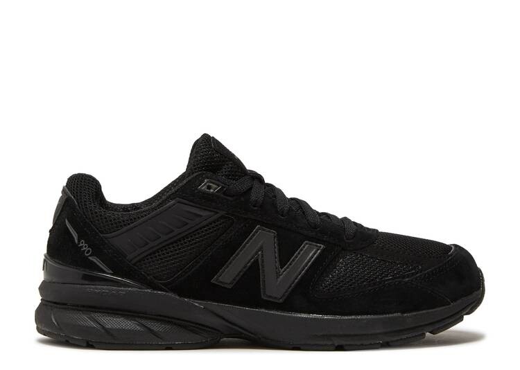 

Кроссовки New Balance 990V5 BIG KID 'TRIPLE BLACK', черный