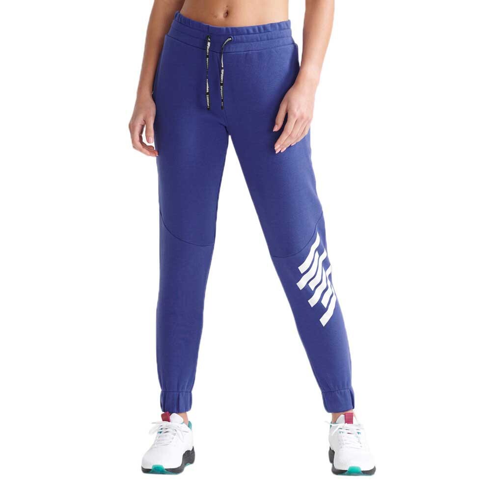 

Брюки Superdry Train Core Jogger, синий