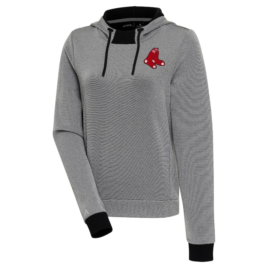 

Пуловер с капюшоном Antigua Boston Red Sox, черный