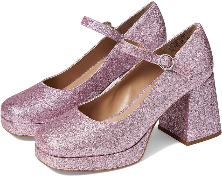 

Туфли Steve Madden Mingle Mary Jane Pump, цвет Pink Glitter
