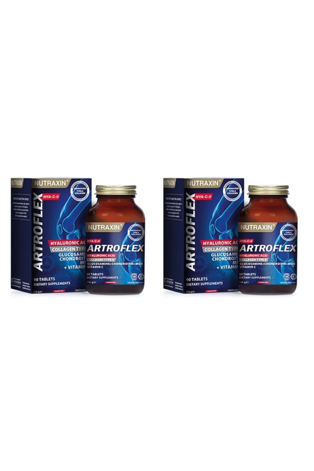 

Nutraxin Artroflex Hya-cıi 90 таблеток, 2 коробки