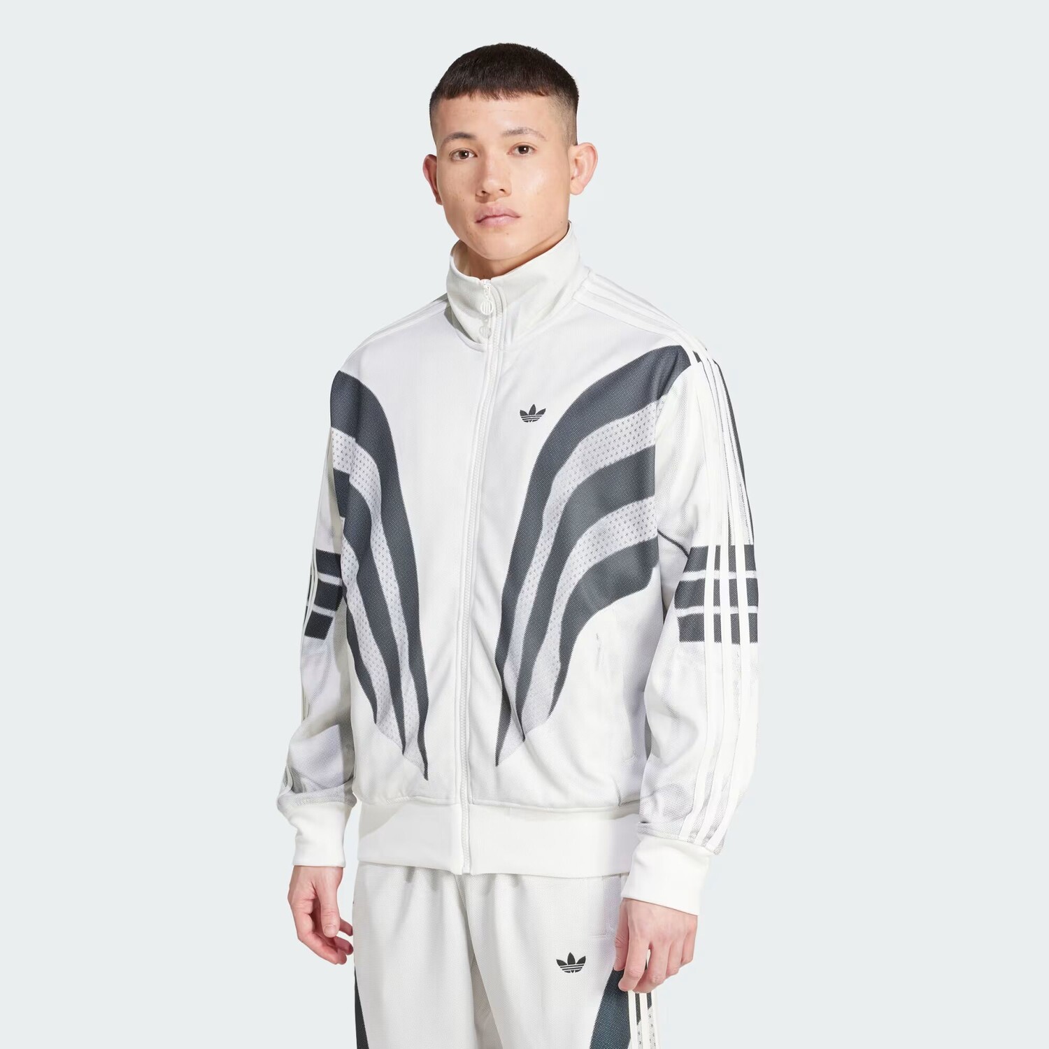 

Спортивный топ премиум-класса с принтом Adidas, цвет Cloud White