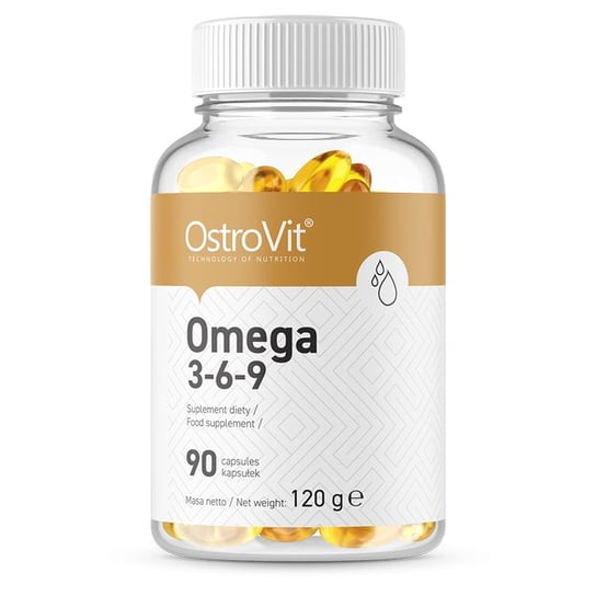 OstroVit, БАД Омега 3-6-9, 90 капсул добавка maxler vitawomen 90 шт таблетки