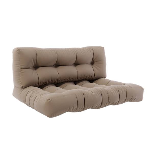 

Подушка на сиденье Vicco Set Flocken 32851, 120x80x80 см цвет stone