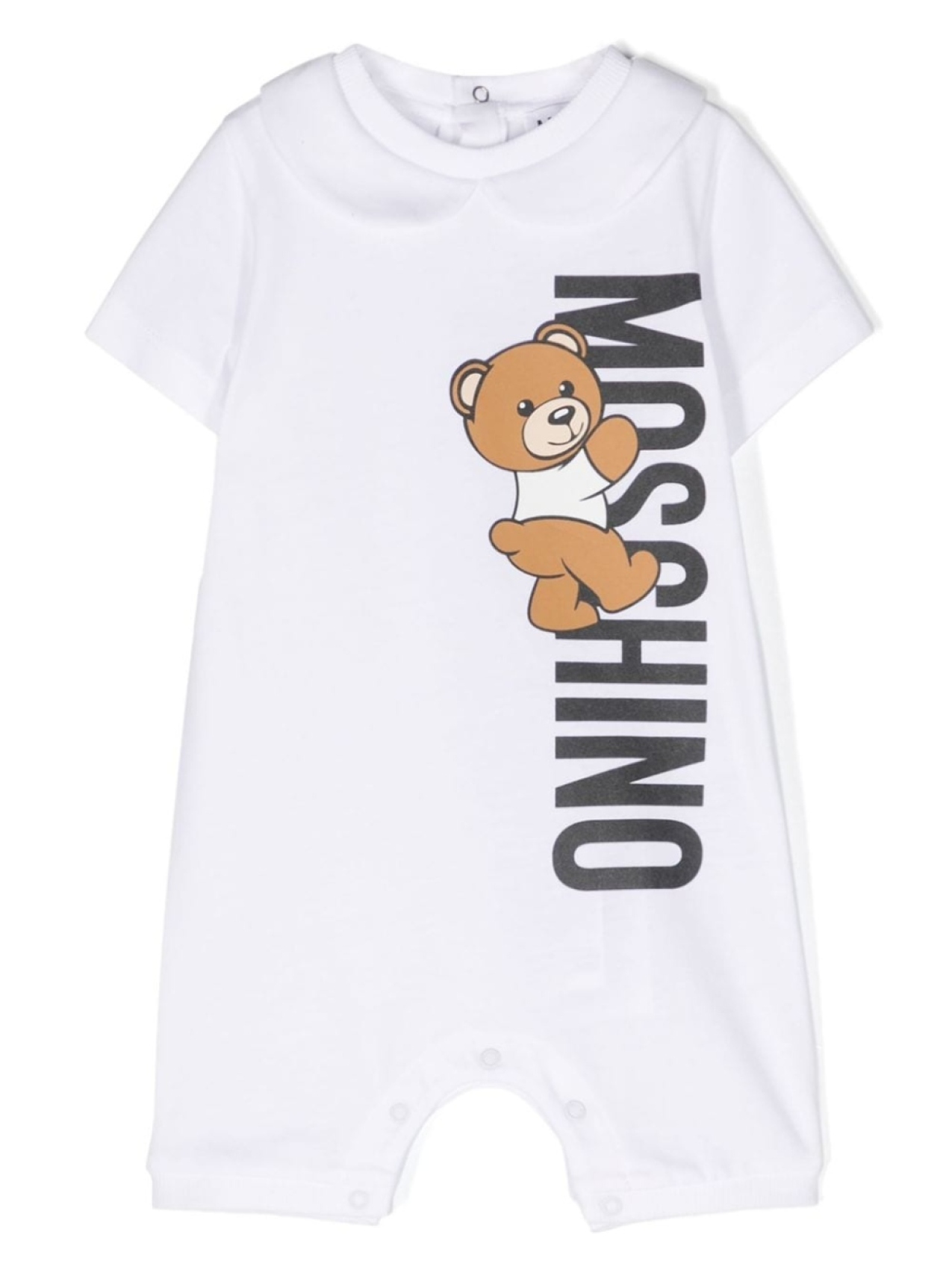 

Moschino Kids ромпер Teddy Bear с логотипом, белый