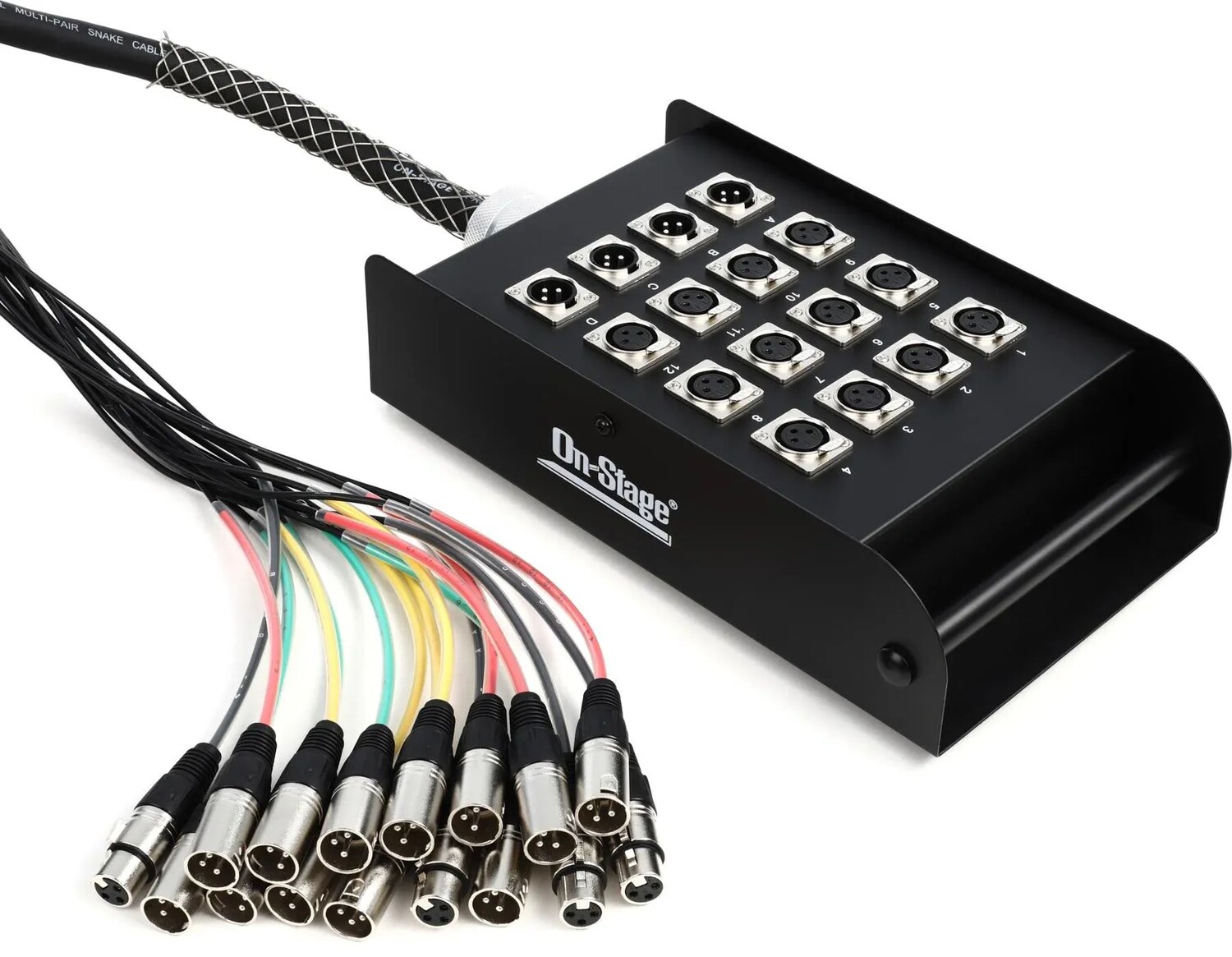 

На сцене SNK12450V2 12x4 XLR Stage Snake — 50 футов