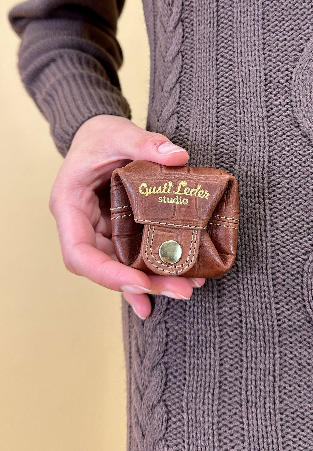 

Кошелек LINUS Gusti Leder, цвет brown