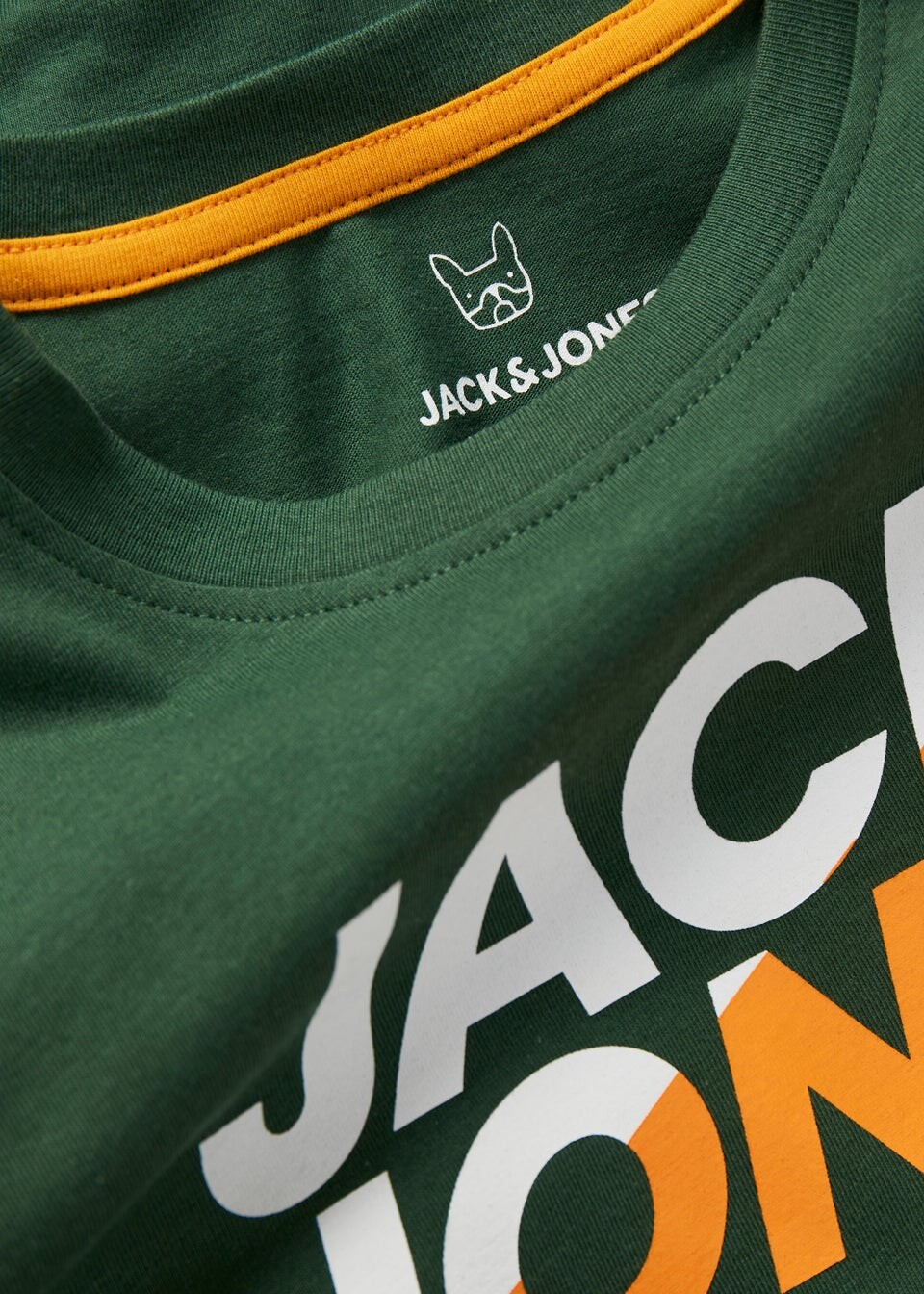 

Jack and Jones Зеленая футболка с логотипом Junior (6–16 лет)
