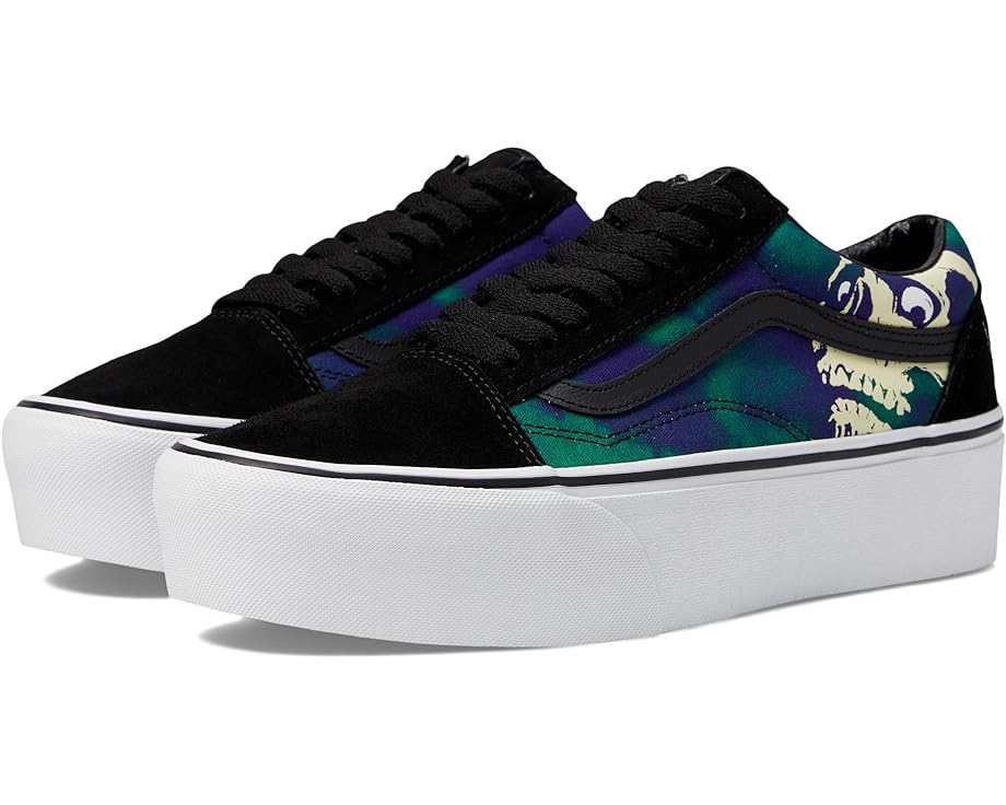 

Кроссовки Vans Old Skool Stackform, цвет Midnight Glow Black