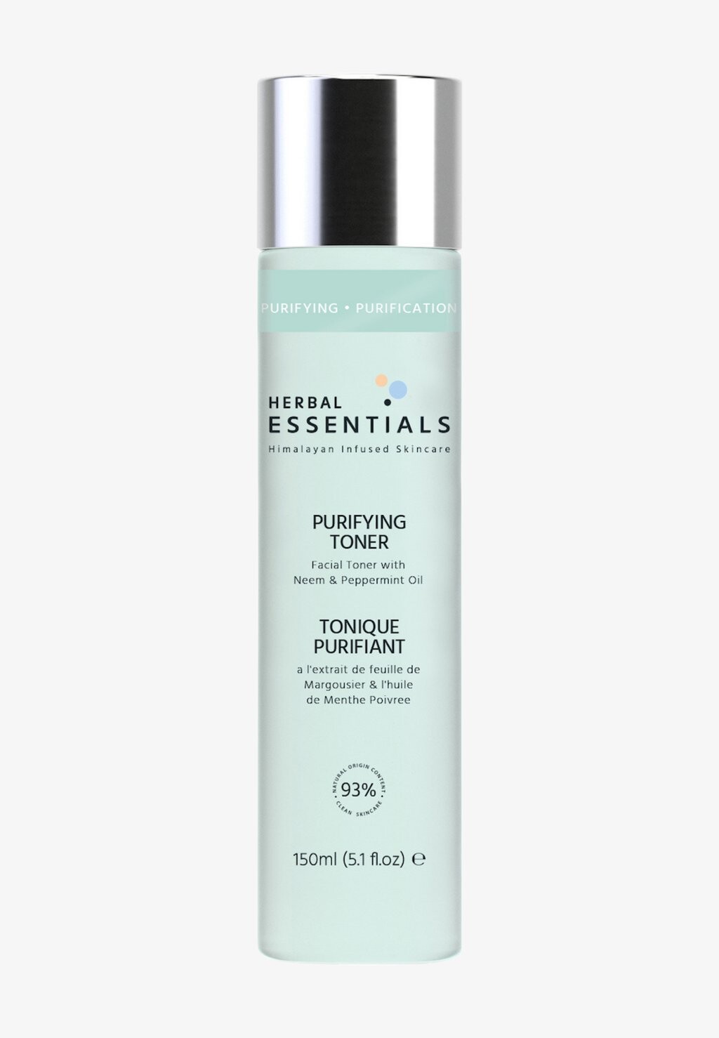 

ОЧИЩАЮЩИЙ ТОНЕР С ЭКСТРАКТОМ НИМА и МЯТНЫМ МАСЛОМ Herbal Essentials, Тоник для лица