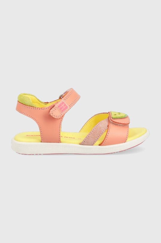 Детские кожаные сандалии Agatha Ruiz de la Prada, розовый