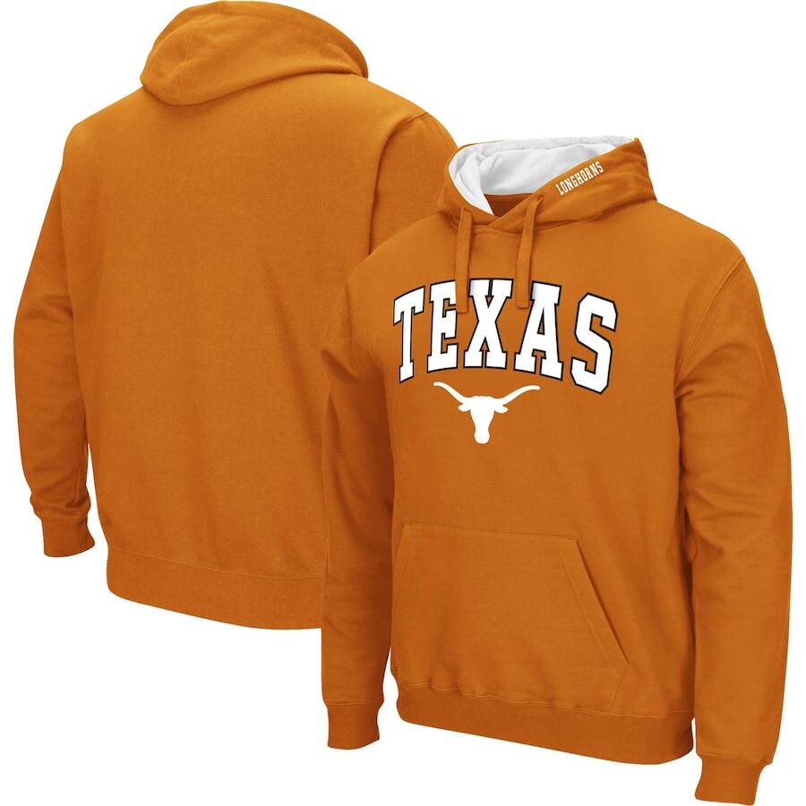 

Пуловер с капюшоном Colosseum Texas Longhorns, оранжевый