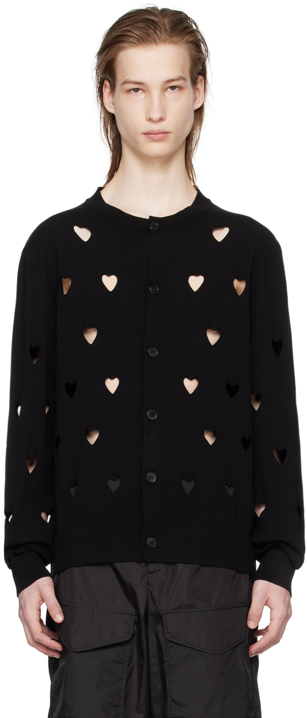 

Черный кардиган Love Heart Simone Rocha, цвет Black