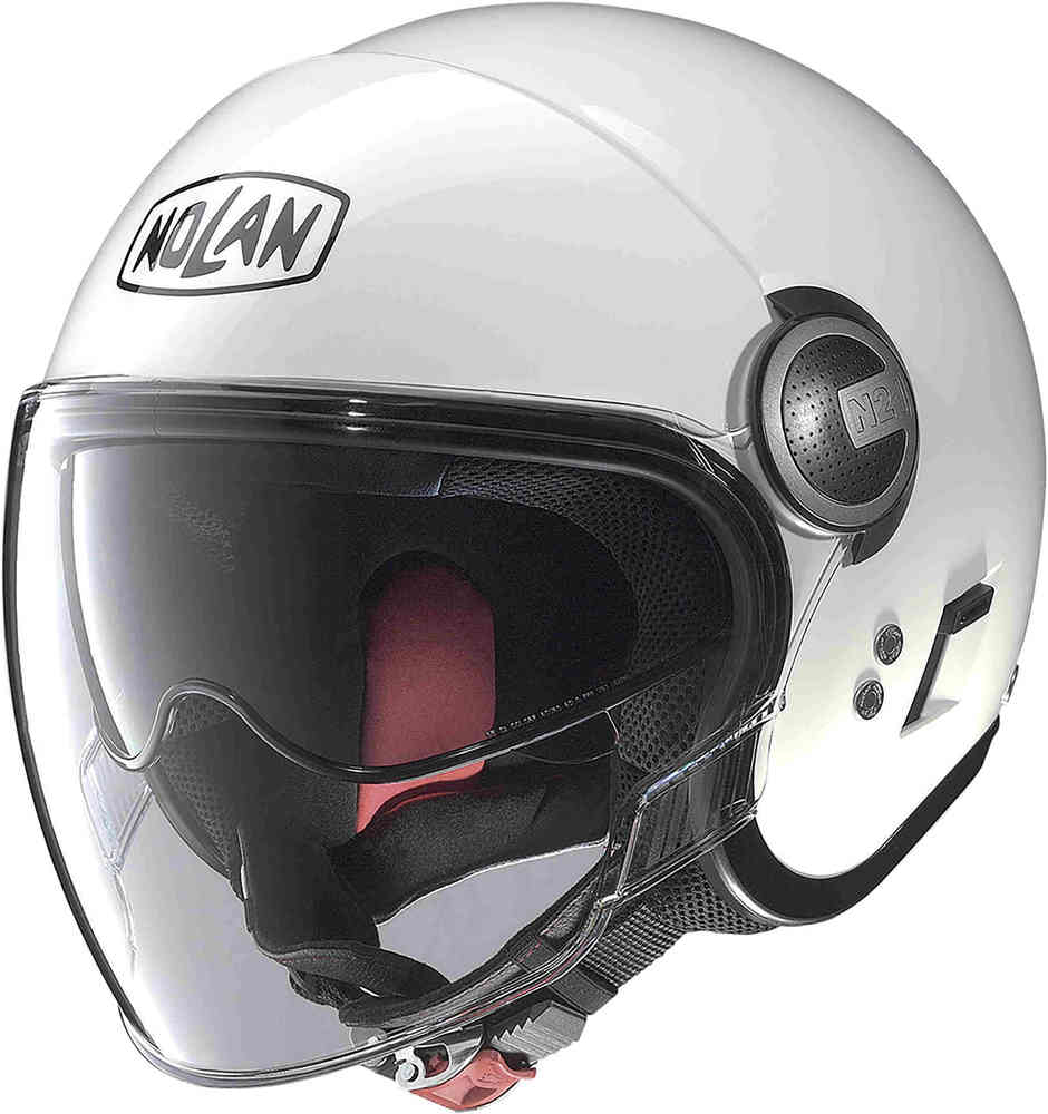 N21 Visor 06 Классический реактивный шлем Nolan, белый металлик адаптер питания uniel ucx sp2 n21 white 1 sticker uls n21 flex