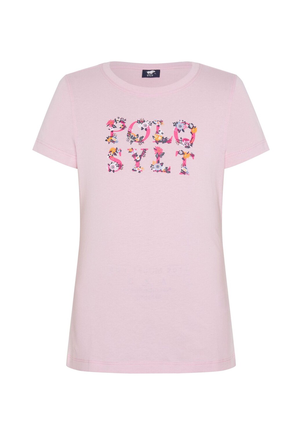 

Футболка с цветочным узором POLO SYLT, цвет Pink Lady