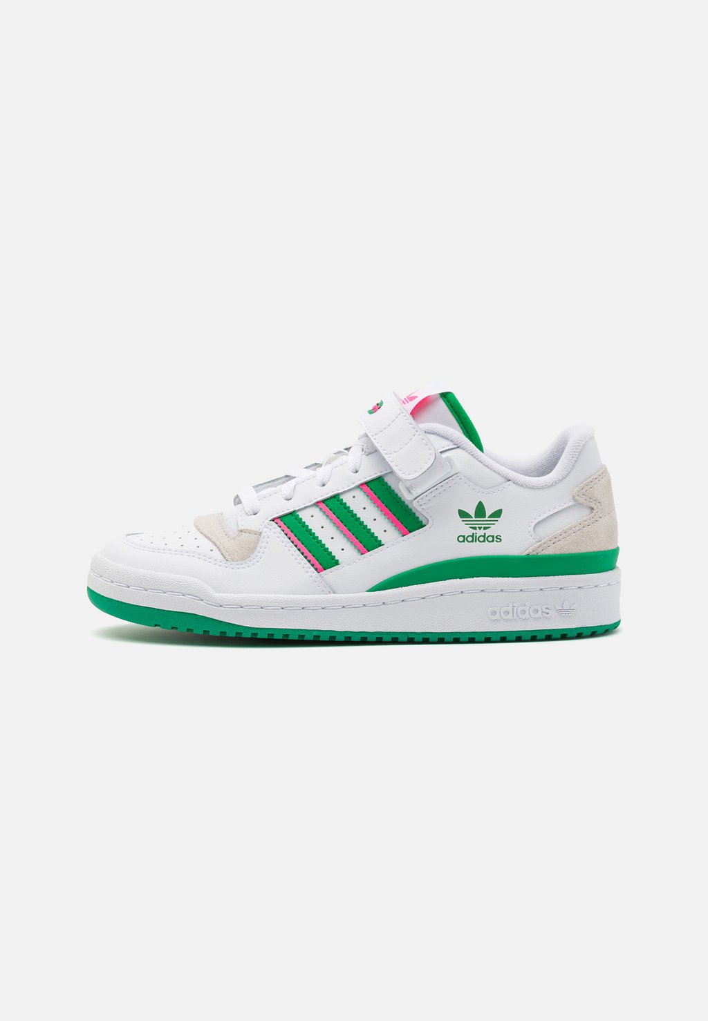 Кроссовки adidas Originals Forum, обувь белый / зеленый