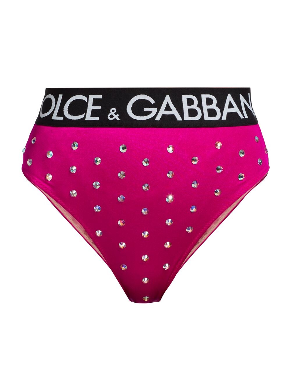

Украшенные трусики бикини DOLCE&GABBANA, Розовый