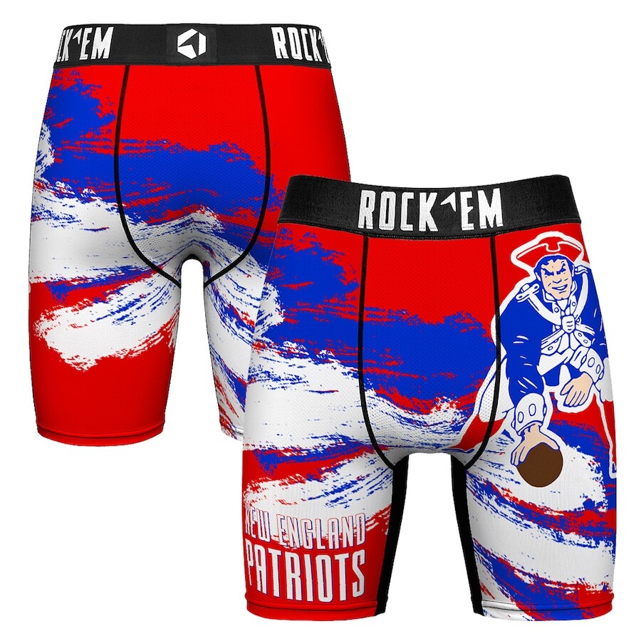 

Боксеры Rock Em Socks New England Patriots