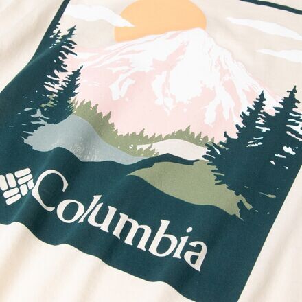 

Футболка Retropeaks с короткими рукавами мужская Columbia, цвет Chalk