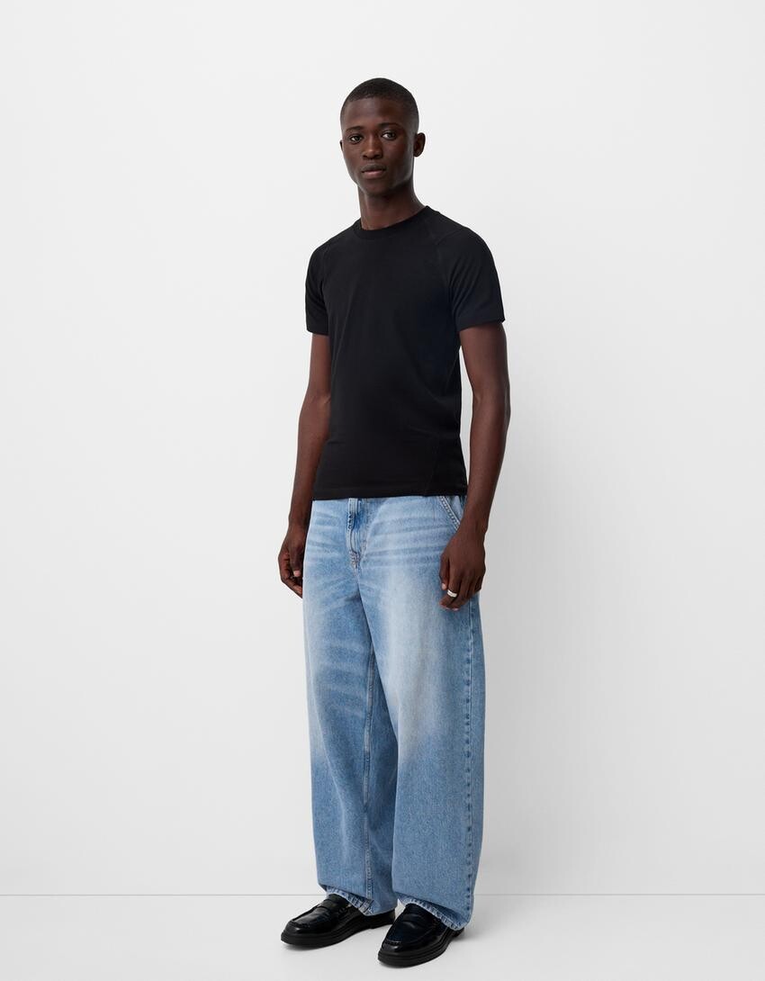 

Джинсы для фигурного катания Bershka, голубой