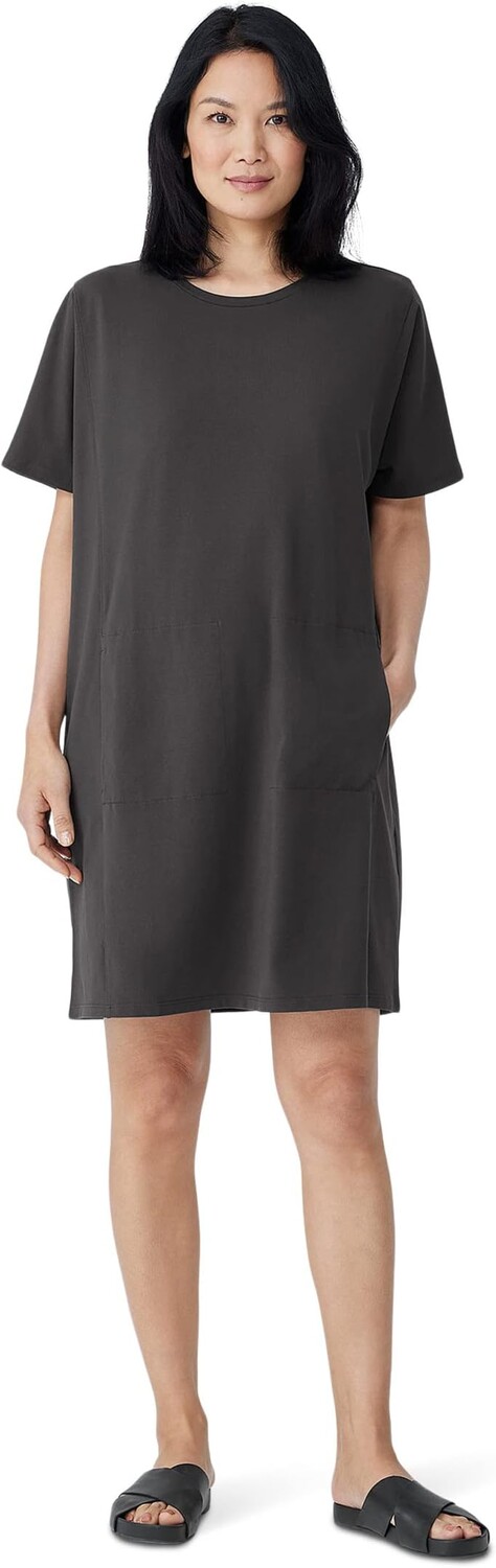

Платье с рукавами «летучая мышь» Eileen Fisher, цвет Graphite