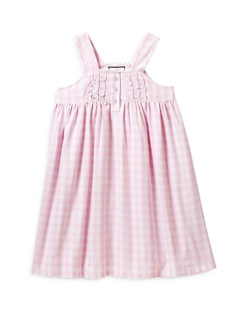 

Ночная рубашка Charlotte в клетку для девочек — Baby, Little Kid, Big Kid Petite Plume, цвет Pink