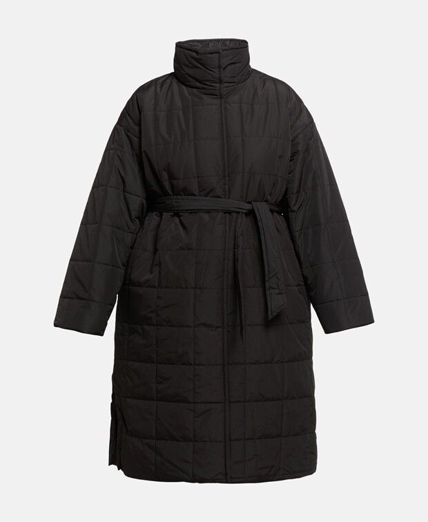

Стеганое пальто Vero Moda Curve, черный
